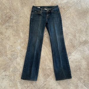 Banana republic boot cut women’s jeans, size 2